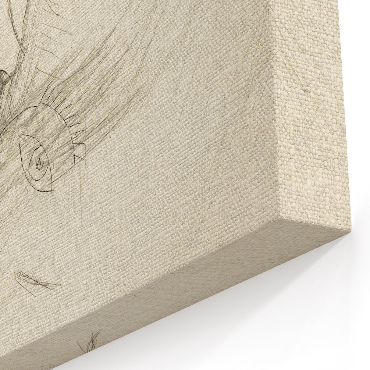 Modern Art Deco Wall Art – Abstract 1920s Inspired Sketch Portrait
