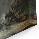 Dramatic Realism Seascape | Marine: The Waterspout by Courbet Print