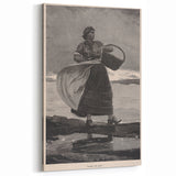 Classic Realism Print | Inside the Bar - Timeless Coastal Scene