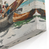 Vibrant Realism Market Scene | Nassau Market by Winslow Homer Print