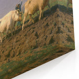 Classic Realism Farm Scene | Ploughing in Nevers by Rosa Bonheur Print