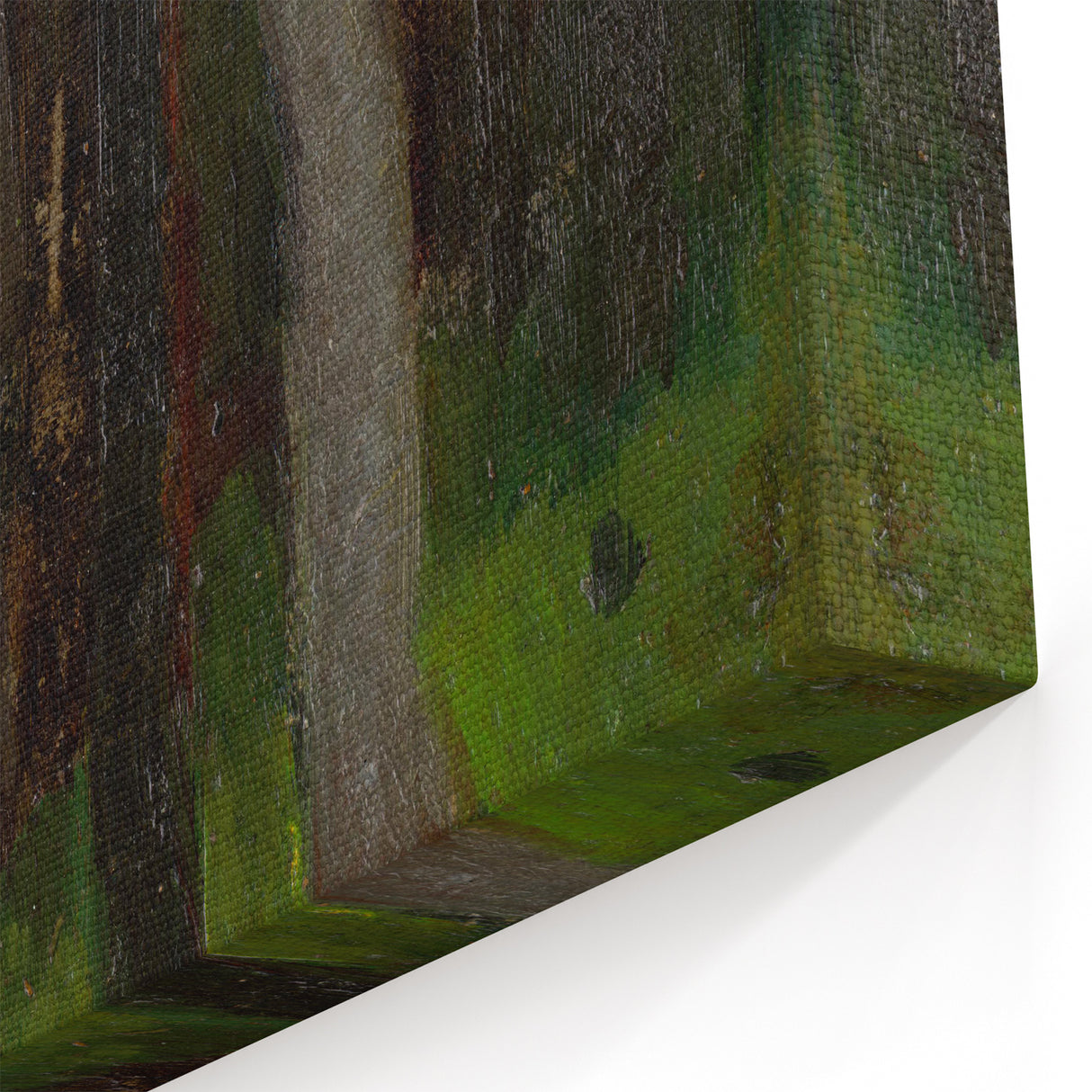 Realism Art Prints - Two in Forest by László Mednyánszky