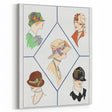 Fashionable Art Deco Wall Art – 1920s Vintage Hat Style Print
