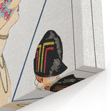 Fashionable Art Deco Wall Art – 1920s Vintage Hat Style Print
