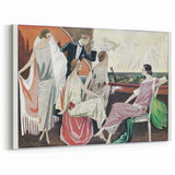 Elegant Art Deco Wall Art – 1920s Theater Scene with Glamorous Style