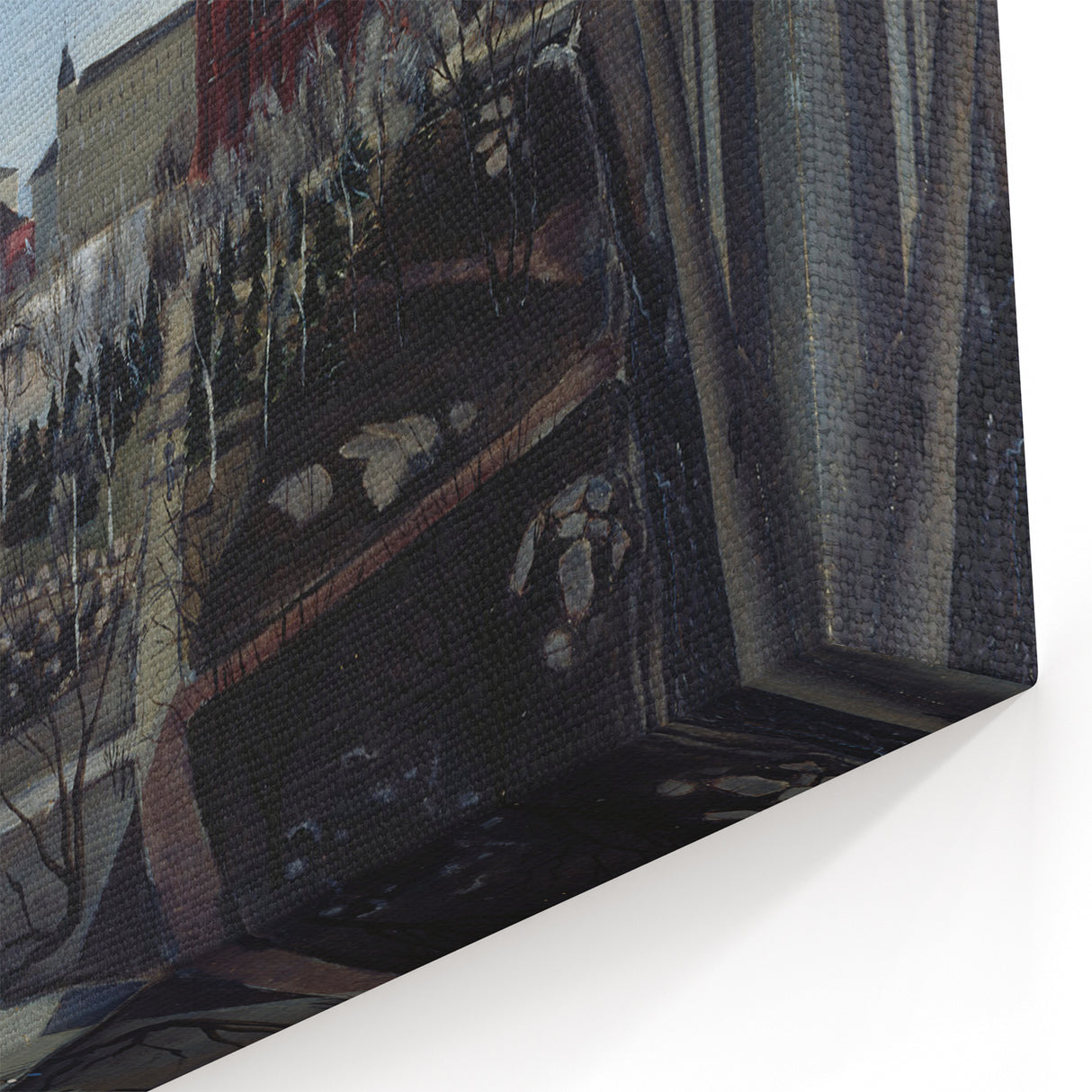 Urban Art Deco Wall Art – 1920s Cityscape with Vintage Charm