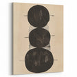 Minimalist Geometric Abstract Wall Art - Modern Monochrome Illustration Print