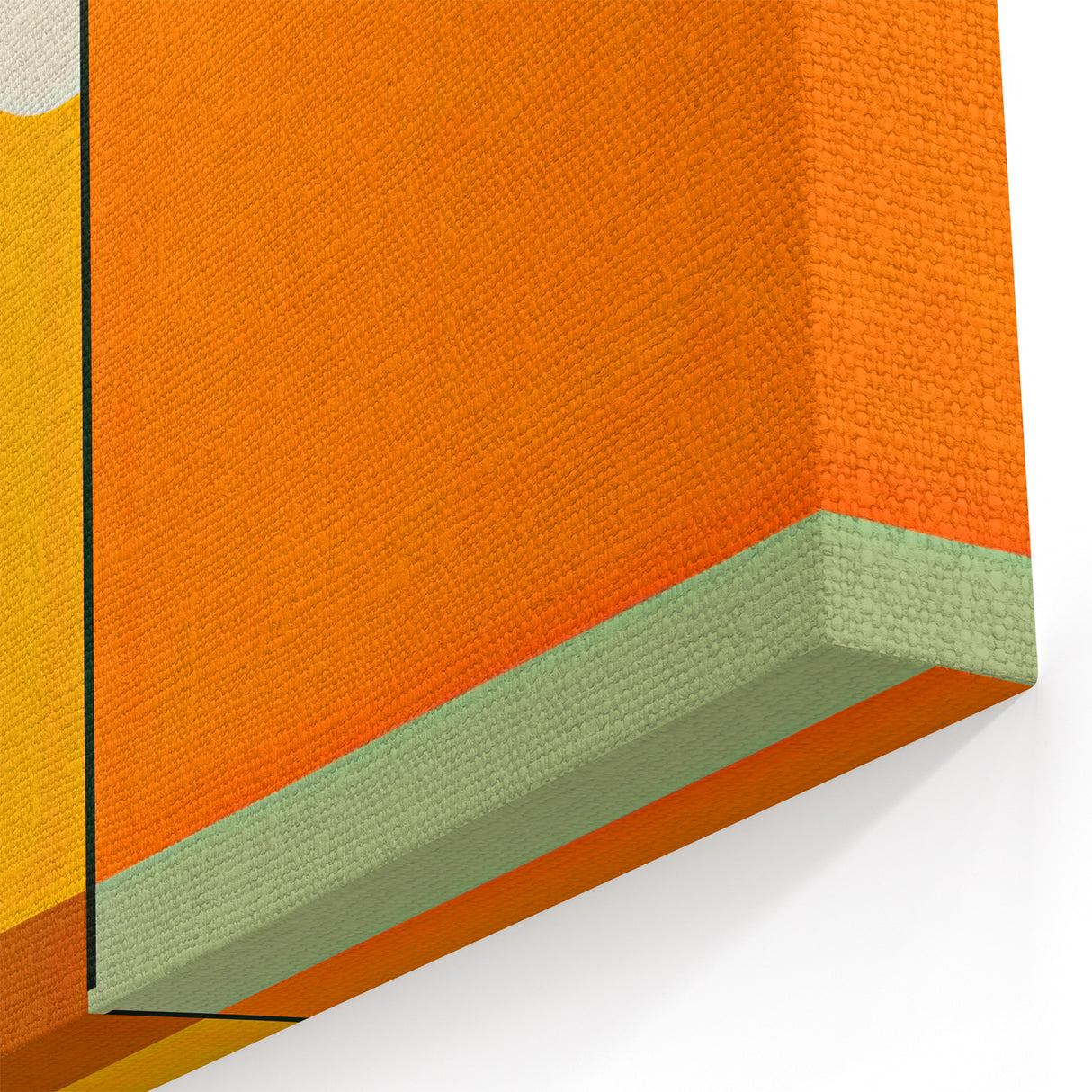 Modern Minimalist Geometric Wall Art - Vibrant Abstract Design Print