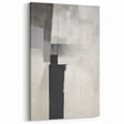 Monochrome Minimalist Abstract Art Print - Contemporary Wall Decor
