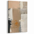 Neutral Abstract Minimalist Art - Earthy Tones Wall Decor