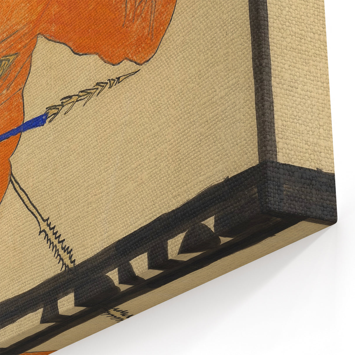 Bold Art Deco Wall Art - Egon Schiele Galerie Arnolt 1915 Print