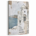 Modern Geometric Abstract Architecture Wall Art Coastal Design Print