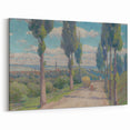 View of Spišská Nová Ves Realism Art Print - Lajos Csordák Landscape