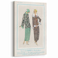 Vintage Art Deco Wall Art - Très Parisien Fashion Illustration 1923