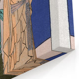 Art Deco Wall Art - Elegant Women with Cigarette Holders in Garden Scene
