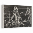 Dempsey and Firpo Realism Art Print - George Bellows Boxing Illustration