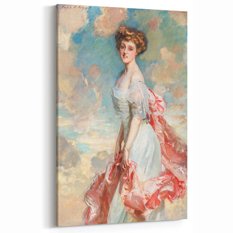 Miss Grace Woodhouse Portrait Realism Art Print - John Singer Sargent