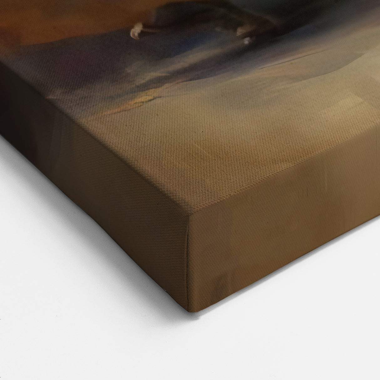 Abstract Human Figures Art - Whirling Dervishes in Warm Earthy Tones