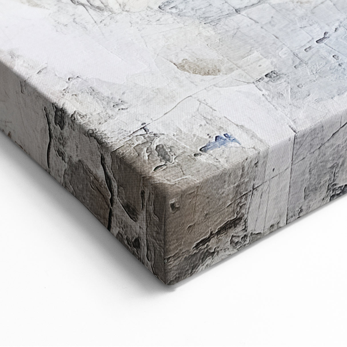 Seaside Architecture Abstract Wall Art - Coastal Cliffside Print