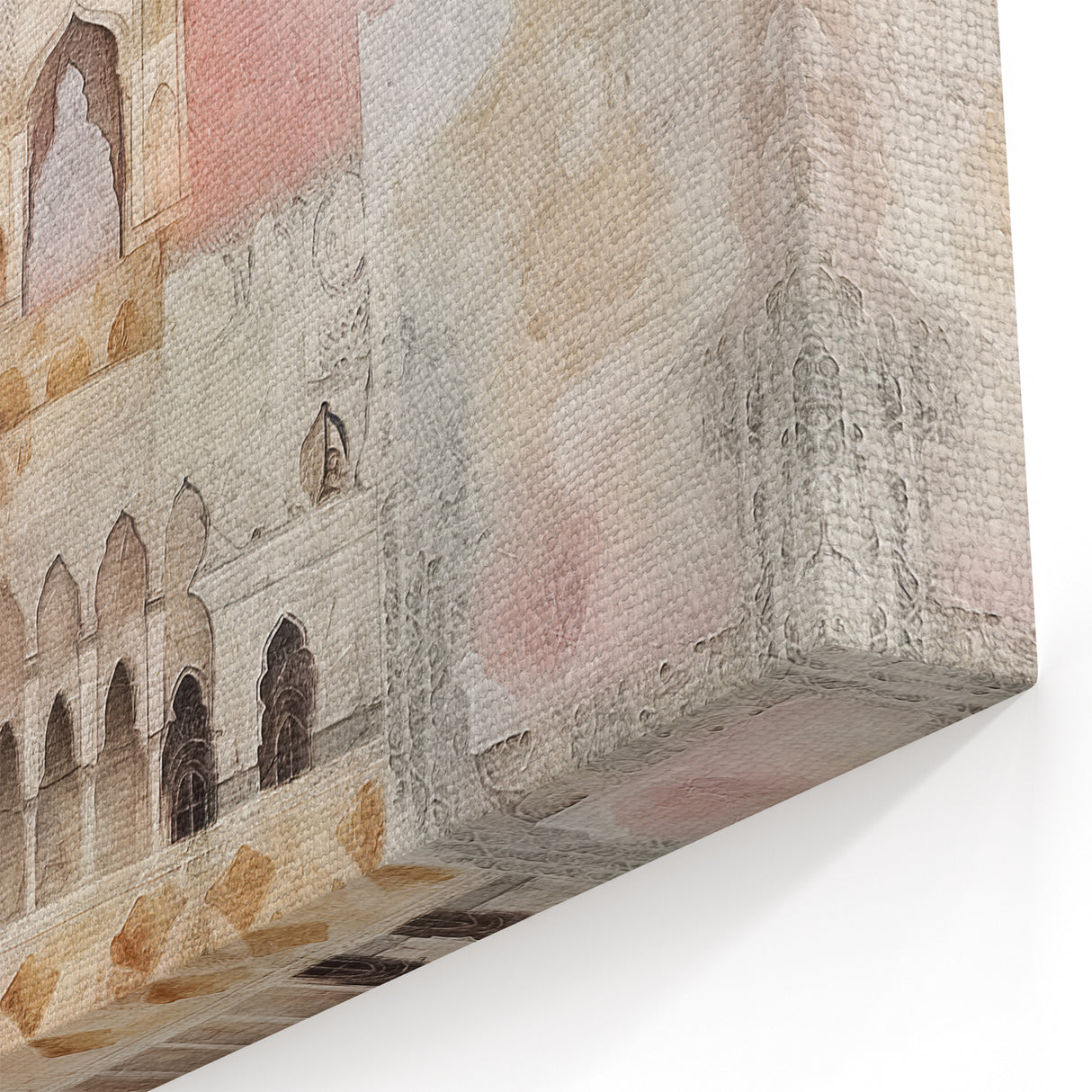 Architectural Abstracts – Ethereal Architecture Art Print on Canvas