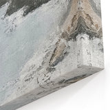 Minimalist Seaside Architecture Art – Coastal Abstract Canvas Print