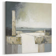 Modern Abstract Architecture – Monochromatic Coastal Wall Art Print