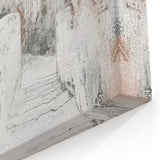 Minimalist Mediterranean Architecture Art – Abstract Coastal Canvas Print