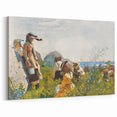 Berry Pickers Realism Art Print - Winslow Homer 1873 Classical Realism Canvas