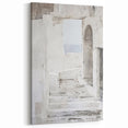 Minimalist Architecture Art Print - Abstract Monochrome Canvas Decor