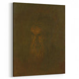 Head Study of an Old Man Art Print - Ladislav Mednyánszky Realism Portrait