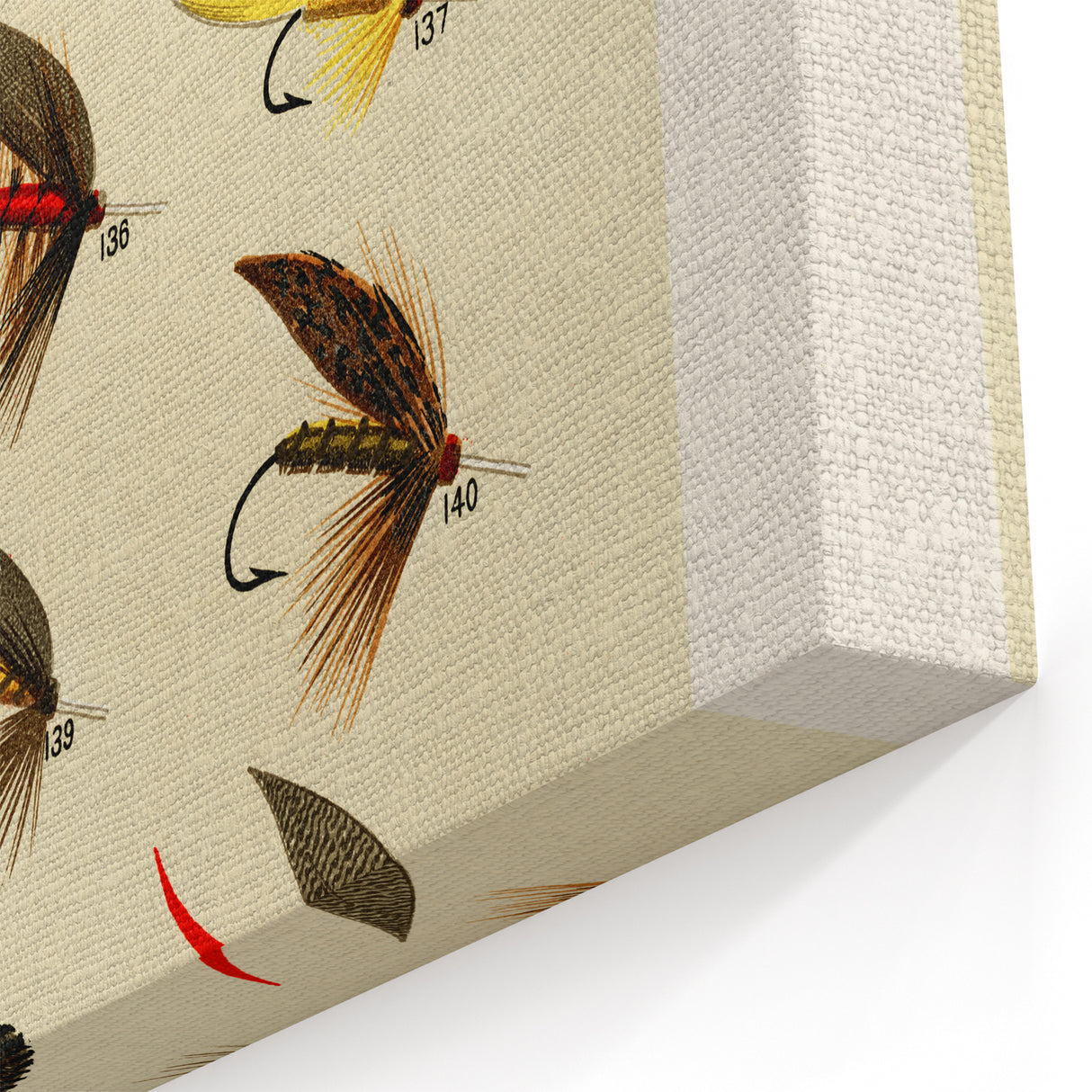 Trout Flies Illustration Print - Mary Orvis Marbury Realism Fly Fishing Art