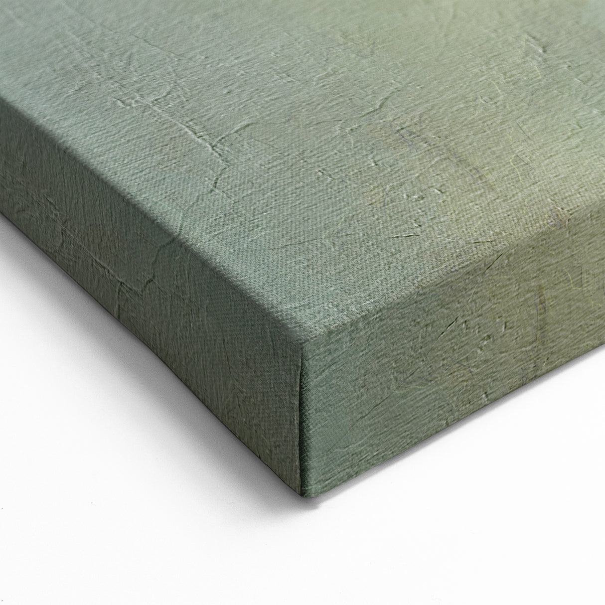 Modern Landscape Abstract - Serene Misty Lake Wall Art
