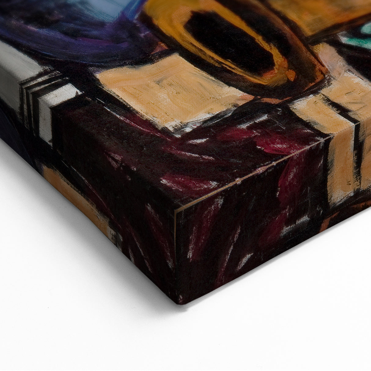 Modern Still Life with Candle - Contemporary Art Print for Trendy Decor