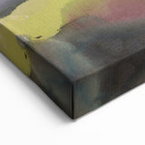 Soft Autumn Meadow - Tranquil Modern Art Print of Birch Trees in Pastels