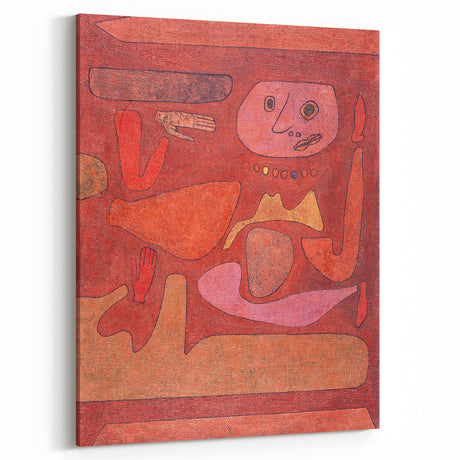 Abstract Expressionist Art - Vibrant Modern Print 'The Man of Confusion