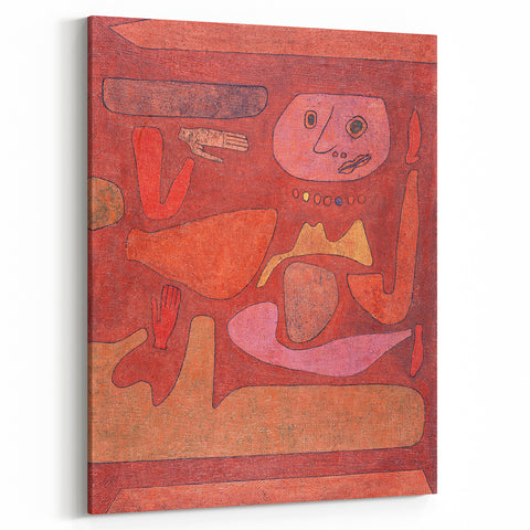Abstract Expressionist Art - Vibrant Modern Print 'The Man of Confusion