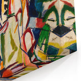 Vibrant Interior Scene - Modern Abstract Art Print by Henry Lyman Sayen