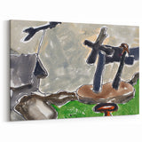 Modern Abstract Landscape - Art Print of Weather Vane by Arthur Dove