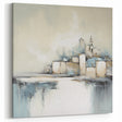 Abstract Architecture Cityscape Art - Minimalist Urban Canvas Print