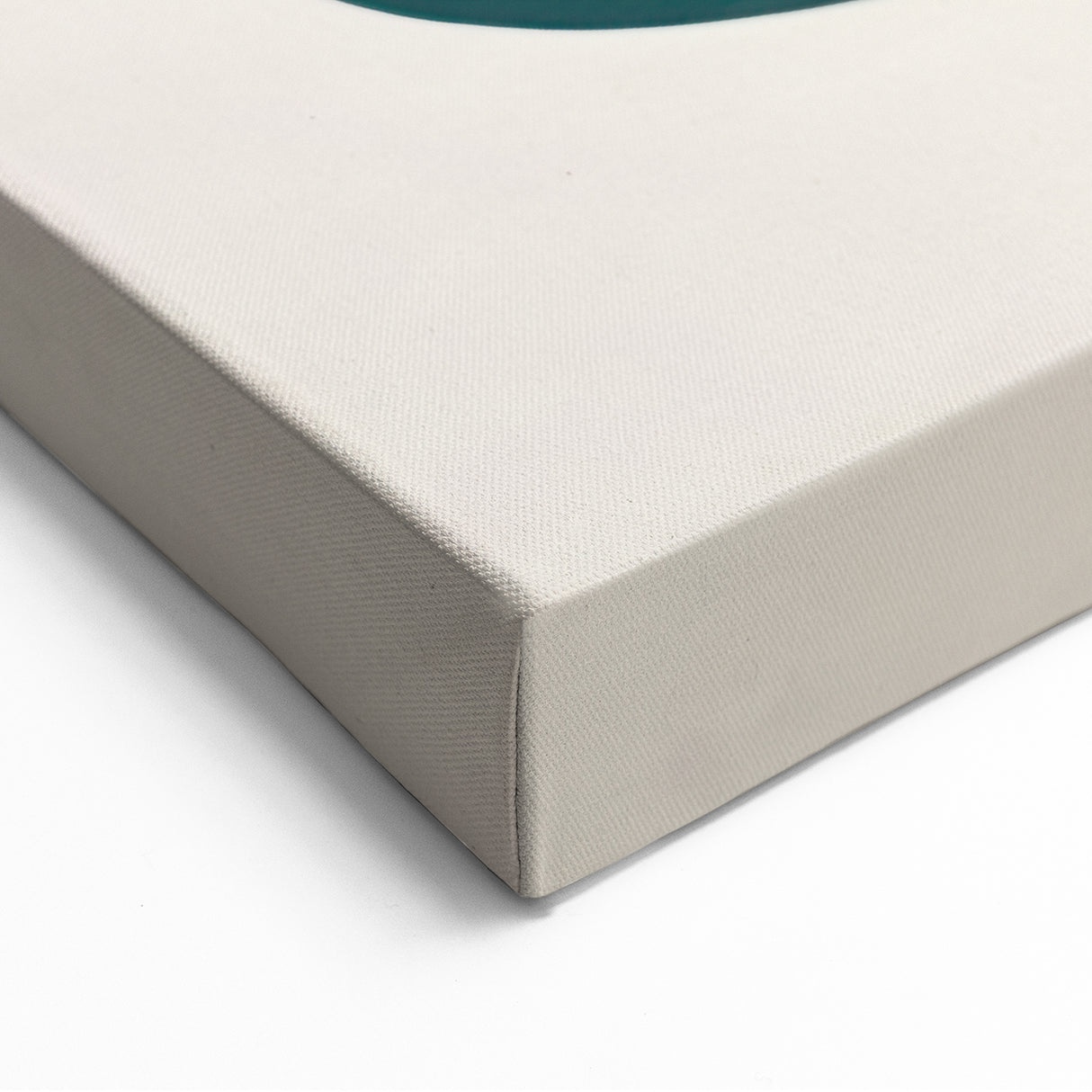 Minimalist Abstract Art in Deep Green Tones - Modern Simple Wall Decor