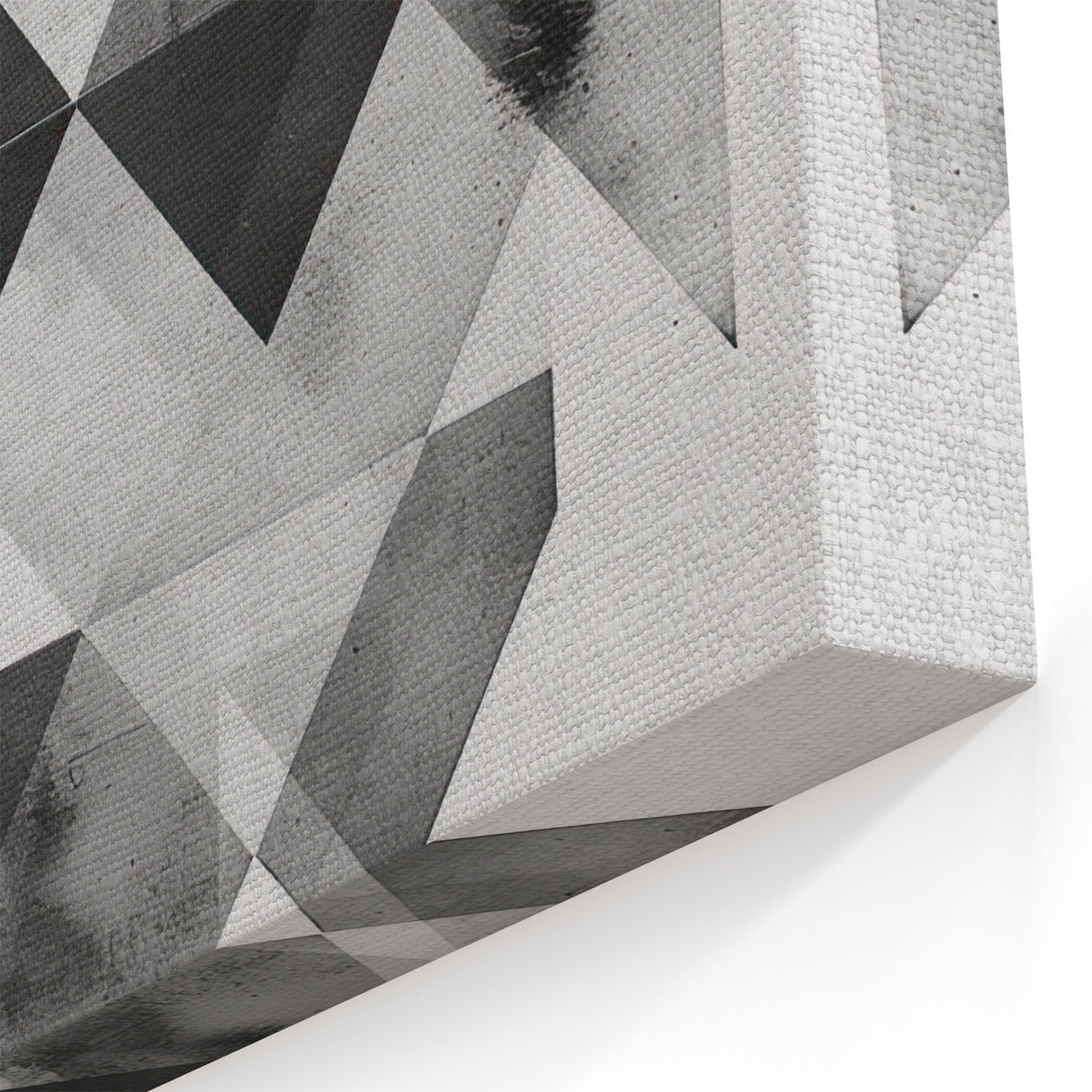 Minimalist Abstract Geometric Art in Black and White - Modern Wall Decor