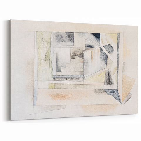 Modern Wall Art Print - Bermuda Stairway by Charles Demuth - Minimalist Decor