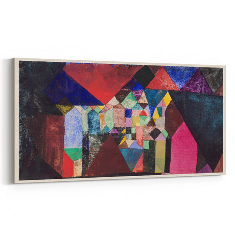 Modern Wall Art Print - Municipal Jewel by Paul Klee - Colorful Abstract Decor
