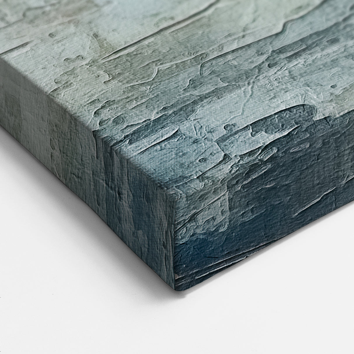 Pastel Sky and Sea Abstract Art – Tranquil Coastal Canvas Wall Decor