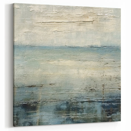Modern Landscape Abstract - Coastal Serenity Wall Art for Contemporary Decor