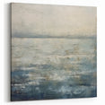 Abstract Nature Wall Art - Serene Waterscape Canvas for Modern Decor