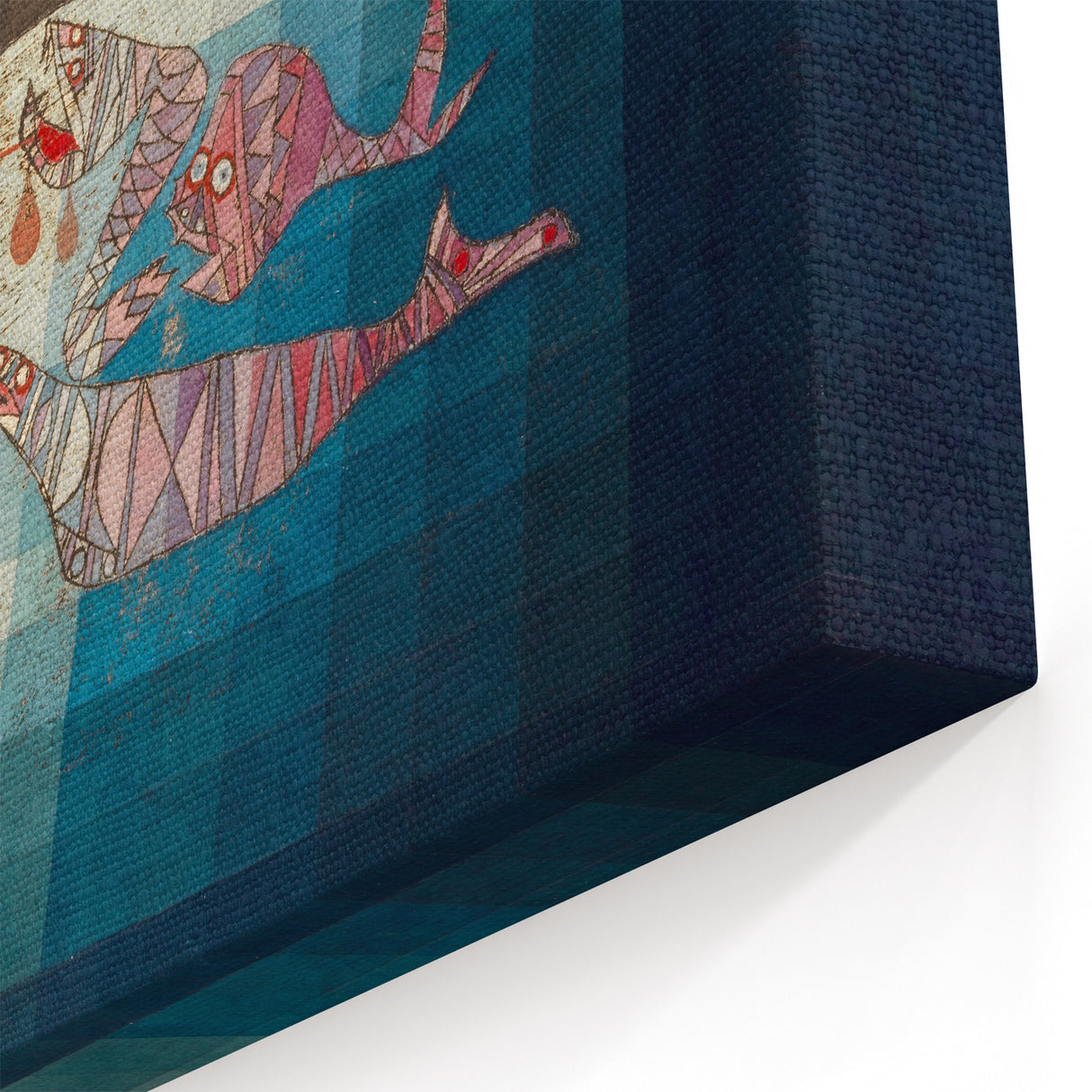 Modern Wall Art: Paul Klee’s Whimsical Seafarers Battle Scene