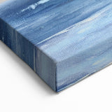Colorful Abstract Landscape - Sunset Glow and Ocean Waves Wall Art