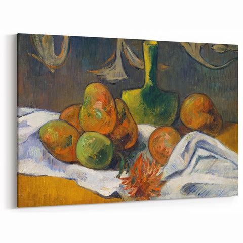 Modern Wall Art: Paul Gauguin’s Colorful Still Life with Fruit