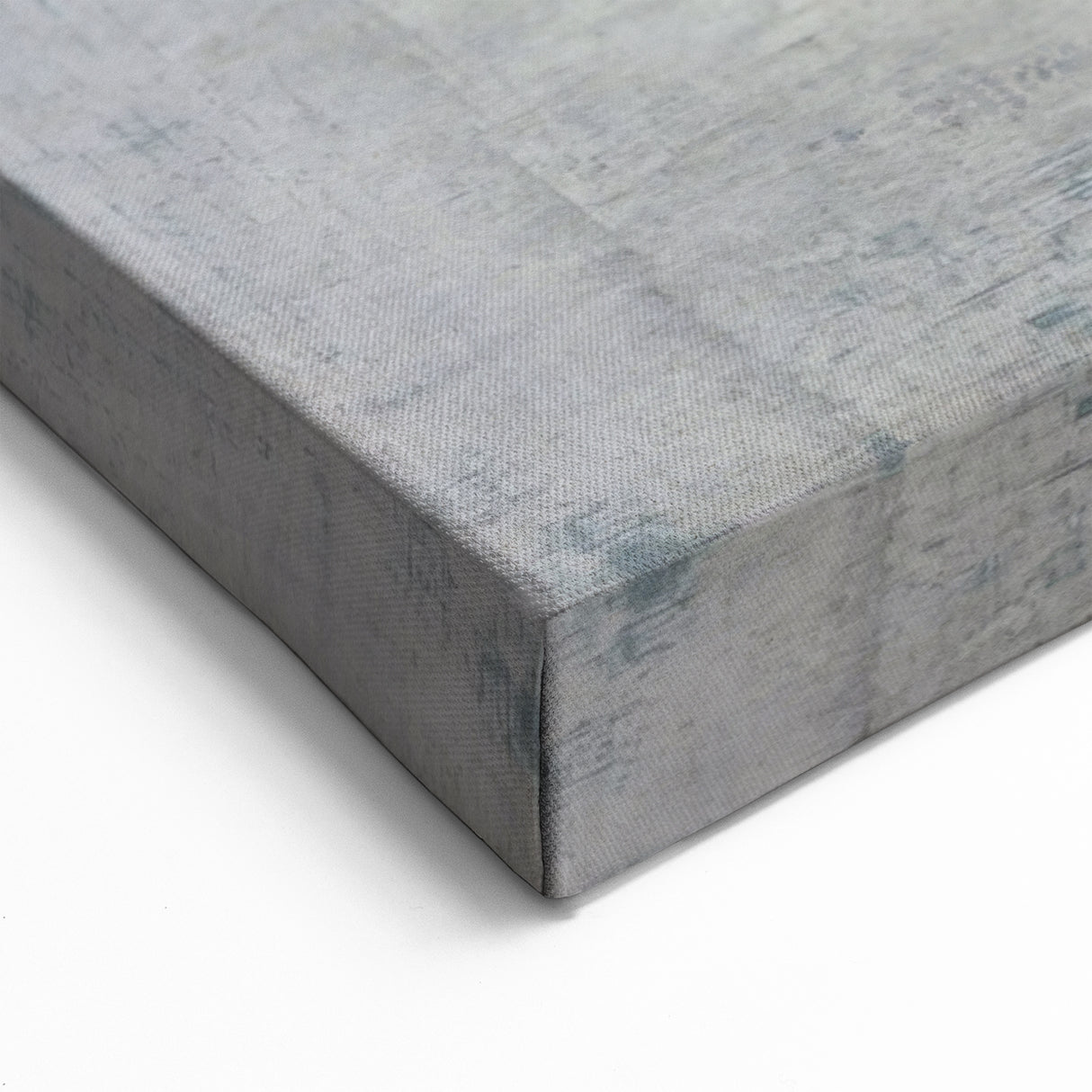 Modern Abstract Canvas - Metallic Gray and Gold Textured Wall Art